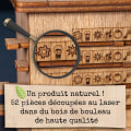 Miniatyrbillede 4 af 5: Escape Room 60 minutter i en æske - Katte model - Træ 3D puslespil - Boks logikspil - Gaveæske - Quest box