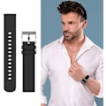 Miniatyrbillede 3 af 5: P22 P32 P36 Smartwatch Rem, 20mm Blød Silikone Udskiftningsrem Justerbar Sportsur Remme til Smart Watch