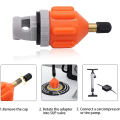 Miniatyrbild 3 av 5: 2PACK Uppblåsbar Stand Up Paddleboard Pump Adapter - Universal Standard Schrader Luftventil Adapter Pumpning Huvudkontakt Konverter för Uppblåsning Boa