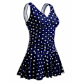 Miniatyrbilde 3 av 4: Badedrakt for kvinner, Plus Size, Floral og elegant