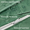 Miniatyrbild 4 av 5: Tankskydd, IBC 1000L tankskydd, grön presenningsskydd 210d tankskydd IBC tankskydd IBC antidamm UV-skydd IBC tankskydd