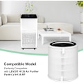 Miniatyrbilde 5 av 5: LV-H135 Erstatningsfilter Kompatibelt med LEVOIT LV-H135, LV-H135-RF, H13 Grade True HEPA og Aktivert Kullfilter