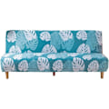 Miniatyrbilde 4 av 4: Uttrekkbart sofatrekk trykt for futon - Beskyttelse av elastan polyester møbler - maskinvaskbar - maskinvaskbar (190-210cm)