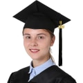 Miniatyrbilde 2 av 5: Voksen uteksaminering hatt med anheng 2023, Unisex videregående skole universitet eksamen bachelor hatt 12 farger
