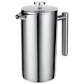 Miniatyrbillede 1 af 5: Stempelkande i rustfrit stål 304, termokaffemaskine, tekande, 800 ml, 3 filtre, anti-krydshåndtag, rustfri kaffepresse