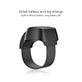 Miniatyrbillede 2 af 5: Bluetooth Mobiltelefon Skydecontroller Mini Selfie Fjernbetjening Ring Sort