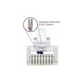 Miniatyrbilde 2 av 5: Pakke med 100 RJ45 8P8C Cat6 Cat5e Pass-through kontakt modulær Ethernet-plugg 50u belagt