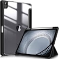 Miniatyrbillede 1 af 5: Etui til iPad Air 2022 5. generation 10,9 tommer/iPad Air 4 2020 - Gennemsigtigt cover [Opbevaring og opladning af stylus] Stødsikkert automatisk sleep/wake C