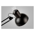 Miniatyrbillede 3 af 5: Studielampe Sort, Clip-on arbejdslampe, LED-skrivebordslampe med øjenbeskyttelse