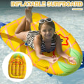 Pikkukuva 4 / 4: Ilmatäytteinen bodyboard (115*75CM) - Surffilauta kahvoilla - Kelluva surffilauta - Kannettava surffilauta - Mini-ilmatäytteinen patja lapsille - Rannalle ja