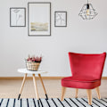 Miniatyrbillede 3 af 3: 1 sæt nordiske stil bordben eg massivt træ møbelben sofa møbelfod (12cm)