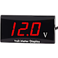 Miniatyrbild 1 av 4: Motorcykel Voltmeter DC 12V Digital Voltmeter Mätare LED Display Spänningsmätare för Motorcykel Bil Batterispänningsmonitor