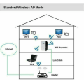 Miniatyrbilde 2 av 4: WiFi-forsterker Repeater Trådløs Signalforsterker WiFi Extender 300M WLAN