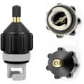 Miniatyrbillede 2 af 4: Ventiladapter, Luftpumpeadapter Hurtig oppumpning 7,8 3,4 cm Kompressoradapter til oppustelig båd Kajak kano Paddleboard