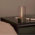 Miniatyrbilde 3 av 5: Magnetisk Nattlampe - Interaktiv Berørings Nattlampe LED Berørings Bordlampe og USB Oppladbart Belysningstilbehør for Nattbord, Stue (Grå)