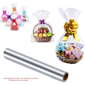 Miniatyrbild 2 av 4: Transparent Cellofanpapper, Florist Cellofanrulle Presentpapper