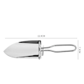 Miniatyrbilde 2 av 5: 3 stk. Mini Håndspader, Sammenleggbar Campingspade i Rustfritt Stål, Bærbare Multifunksjonelle Hageverktøy for Camping
