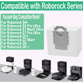 Miniatyrbild 5 av 5: Roborock skanningsrobot s7 maxv ultra/s7 pro ultra/q5/q5+/q5+ plus/Q7 dammsugarpåse tillbehör, 9 påsar