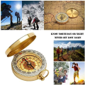 Miniatyrbillede 5 af 5: Kompas, bærbar kompas, lommekompas, udendørs kompas, med lysende tal og cover udendørs navigationsværktøj, til rejser, vandreture, udforskning