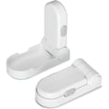 Miniatyrbillede 1 af 5: Baby Locking Safety Block Porte (forbedret), pakke med 2 børnesikkerhedslåse med 3M klæbemiddel, børnesikkerhedslåse