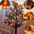 Miniatyrbild 3 av 5: Höstkransar Höstdekorationer 20 Stränglampor Höstlöv Halloween Juldekorationer Thanksgiving Dekorationer Väggdekorationer