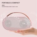 Miniatyrbillede 3 af 5: Mini Karaoke-maskine til børn med 2 trådløse mikrofoner, bærbar Bluetooth-højttaler til voksne med stereobas, med LED-lys, familiefest og