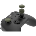 Miniatyrbilde 2 av 5: 3 par (6 stk) kontrollerdeksler - svart, kompatibel med PS4/PS5 håndtak, CQC og FPS tommelfingerhåndtak kontrollhåndtak deksler, analog rockerdeksel