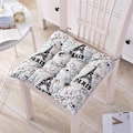 Miniatyrbilde 2 av 5: Sett med 6 40x40 stolputer, dekorative puter hageputer, polyester (d)