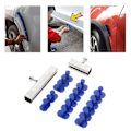 Miniatyrbillede 2 af 5: Auto Body DIY Dent Remover Fjernelsesværktøjer Bil Dent Reparationsværktøjer Universal Lim Blå Label Værktøjssæt Fjerner