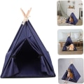 Miniatyrbild 3 av 5: Husdjurs tält inomhus tält utomhus Tipi katt Tipi katt tält inomhus husdjurs Tipi kattunge gömställe tält inomhus kennel