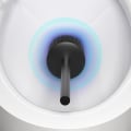 Pikkukuva 3 / 3: Space-alumiininen WC-harja, ei kuollutta kulmaa, WC-harja, astianpesukoneen seinäharja, ei puhkaisua, kodin WC-puhdistus, musta