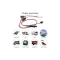 Miniatyrbillede 4 af 4: SAE-stik til motorcykelbatterioplader - SAE-ladekabel - Tilsluttes hurtigt til 12V-terminal - Velegnet til opladning af motorcykler, traktor