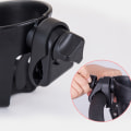 Miniatyrbilde 5 av 5: Universal flaskeholder til barnevogn, tilbehør til barnevogn, koppholder til barnevogn, hurtigutløser vannflaskeholder