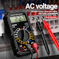 Miniatyrbild 2 av 5: SZ308 Digital Multimeter Fyrkantsvåg Digital Test 1999 RÄKNINGAR HFE TRIODER SUMMER MULTIMETER AC/DC Spänning DC STRÖM TESTVERKTYG