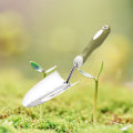 Miniatyrbilde 4 av 5: Liten hagespade, rustfritt stål, rustfritt, hagespade, manuell liten spade, pottespade