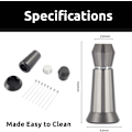 Miniatyrbild 4 av 4: Espresso Blender Dispensing Tool för Malet Kaffe Tamper Ett Måste för Baristor och Kaffeälskare (1 Styck)