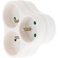 Miniatyrbillede 3 af 3: Hvid, 3x 16A trekant