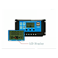 Pikkukuva 3 / 3: PWM aurinkopaneelin lataussäädin, 12 V / 24 V, 30 A, LCD-näyttö, kaksois-USB-portti