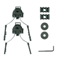 Miniatyrbillede 2 af 3: Hjelm Rail Hurtig Adapter Hanger Beslag Militær Headset Udendørs Skydning (Grøn)