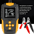 Miniatyrbillede 5 af 5: 12V/24V bilbatteritester, LCD digital batterianalysator, bildiagnoseværktøj