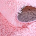 Miniatyrbilde 4 av 5: Myk, fluffy, rundt teppe for barnerom, jenterom, prinsesseslott, lodden plysjteppe, søtt sirkulært område teppe for barn, babyjenterom, stue, soverom