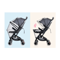 Miniatyrbilde 5 av 5: Universal Stroller Myggnett med Glidelås, Pustende Insektbeskyttelse for Barnevogn, Krybbe og Vugge, 3D PVC Fint og Motstandsdyktig Mesh Stoff, Veske Inkludert