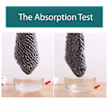 Miniatyrbillede 3 af 5: Sødt dyre køkken- og badehåndklæder 2-pak, blød plys mikrofiber til børn og voksne (pink + grå)