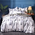 Miniatyrbillede 1 af 5: Quilt Cover Set - Grå/Multi(210x210cm)