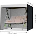 Miniatyrbild 4 av 5: Trädgårdsgungskydd, Uteplatsgungskydd Utemöbelskydd Sits UV-skydd Hängmattskydd