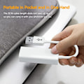 Miniatyrbilde 5 av 5: USB Ethernet, Nettverksadapter USB 2.0 til 10/100 Mbps Ethernet LAN Nettverksadapter Bærbar PC, PC, USB til Ethernet rj45 Kompatibel med Windows 7-10, Vista/X