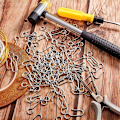 Miniatyrbillede 5 af 5: Metal gardinkroge, 20 stykker rustfri stål bruseforhængskroge i rustfri stål kroge i form af gardinskinnekroge