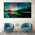 Miniatyrbild 4 av 5: （30*40cm）Diamantmålning Broderi Diamantmålning Komplett Kit i Pärlor att Klistra Landskap Tillbehör Canvas 5d Bild Vuxen Barn Rhinestone L