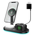 Miniatyrbillede 1 af 5: Magnetisk trådløs oplader vertikal trådløs oplader trådløs oplader mobiltelefon magnetisk oplader