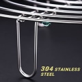 Miniatyrbilde 5 av 5: Dampstativ i rustfritt stål, dampstativstativ, stativ for damping, dampstativ i rustfritt stål, dampkurv for gryter og panner